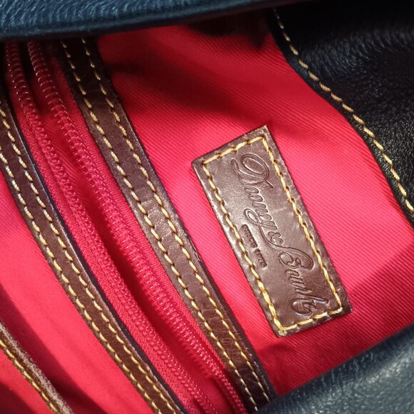 Large dooney bourke vintage hobo shoulder bag black leather excellent condition - Picture 2 of 7